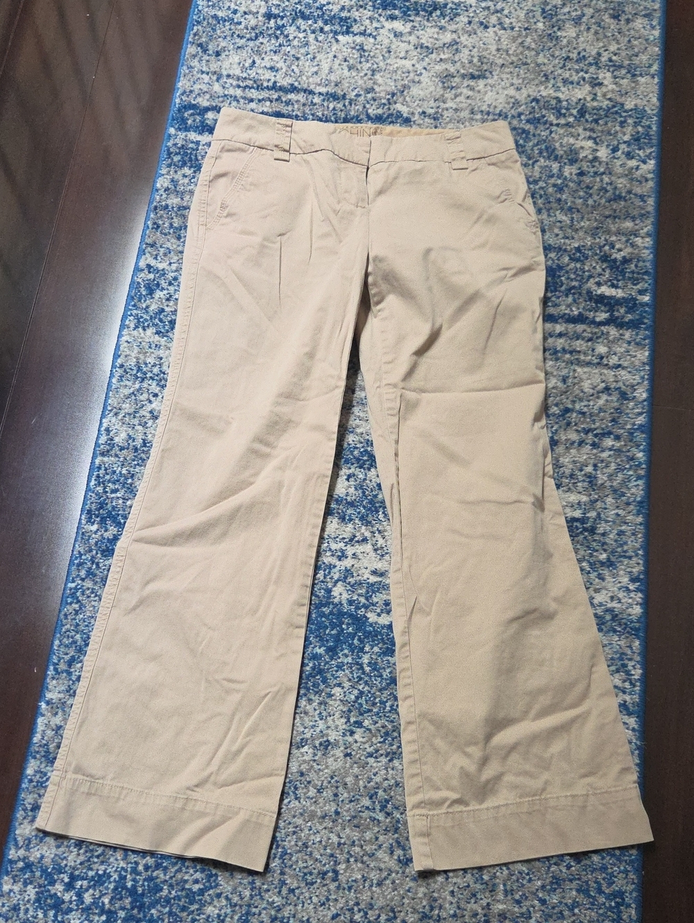 Flat Front Chinos Khaki Pants 6P